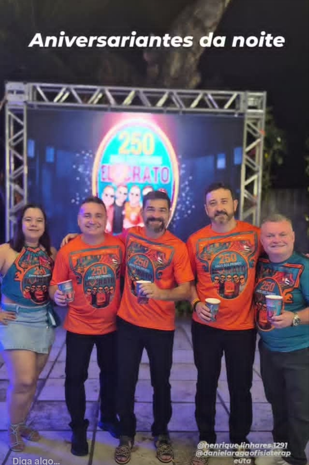 Foto da festa